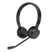 Jabra Evolve 65 TE UC Stereo Wireless PC & Bluetooth Headset with Charging Stand (6699-839-409)