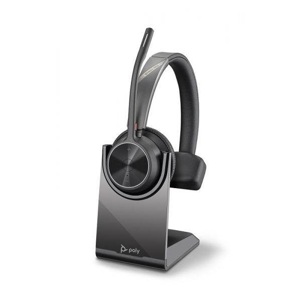 Poly Voyager 4310 Monaural Headset With Charging Stand (8G104AA)