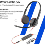 Poly Blackwire 3225 Poly BW 3225 USB-C HS CS1 8G0X1AA