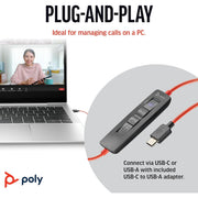 Poly Blackwire 3320 USB-C Stereo Headset
