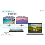i-tec Docking Station USB-A / USB-C / USB4 / Thunderbolt