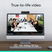 Logitech HD 1080p Webcam USB-A 960-001076