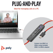 Poly Blackwire 8225 Poly BW 8225 -M USB-C HS CS1 8G0Z5AA