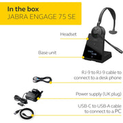 Jabra Engage 75 SE Mono, UK/HK/SG/AU/NZ 9656-583-117