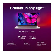 Lenovo Yoga Slim 9 14" Laptop, Copilot+ PC - Intel® Core™ Ultra 7, 1 TB SSD, Teal 14ILL10