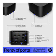 HP Thunderbolt Dock 280W G4 w/Combo Cable — Design and build