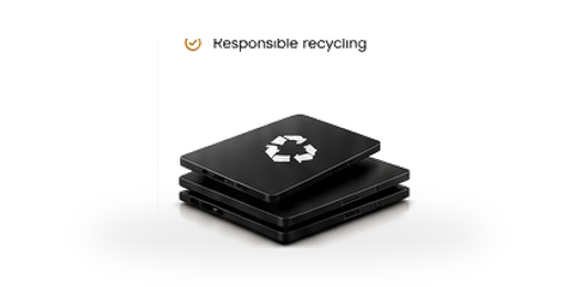Laptops prepared for responsible recycling